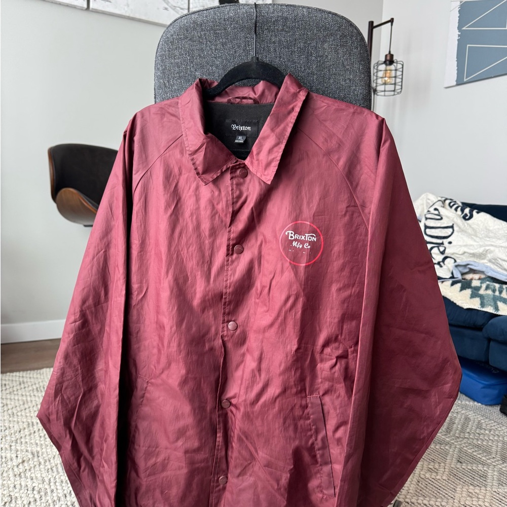 Brixton Men's Burgundy Jacket